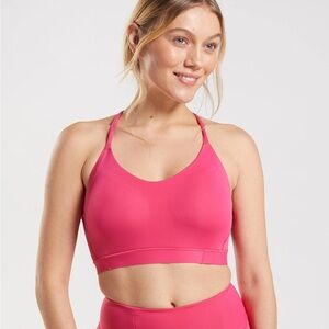 Gymshark Studio Sports Bra - Hibiscus Pink